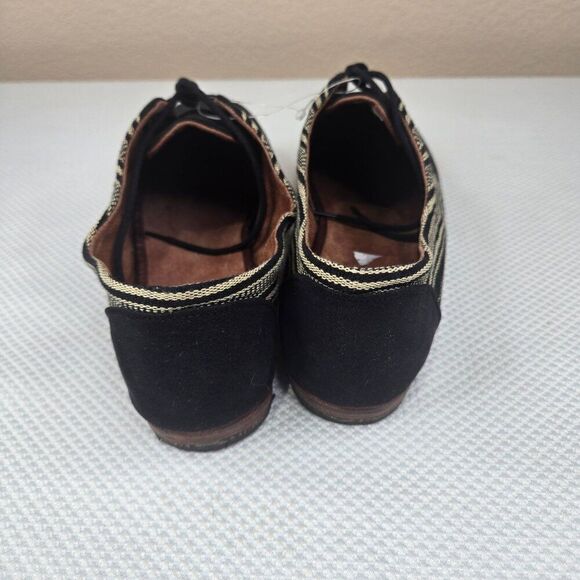 Osborn Black Suede Oxfords Shoes Mens Size EU 44 US 11 main image 6